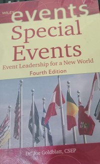 Image of Special Events : Event Leadership for a New World / Joe Goldblatt