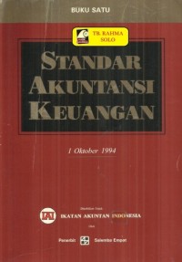 Image of Standar Akuntansi Keuangan