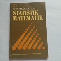 Statistik Matermatika / Suparman