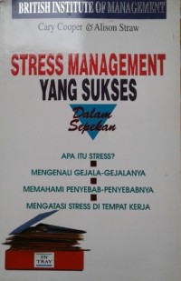 Image of Stress Management yang Sukses dalam Sepekan / Cary Cooper