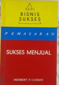 Image of Sukses Menjual / Herbert N Casson
