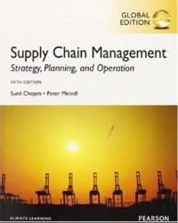 Supply Chain Management / Sunil Chopra