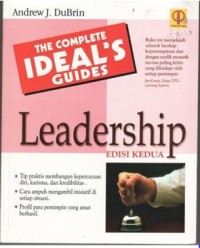Image of The Complete Idiot's Guides : Leadership / Andrew J. Dubrin
