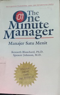 Image of THE ONE MINUTE MANAGER
