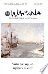 Image of Wacana : Jurnal Ilmu Pengetahuan Budaya
