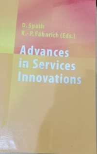 Image of Advances in Servcice Innovations / D. Spath