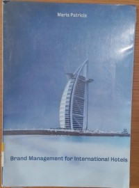 Image of Brand Management For International Hotels / Maria Patricia