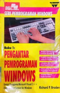 Image of Buku 1 Pengantar Pemograman Windows / Richard Braden