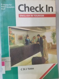 Image of Check In  English In Tourism