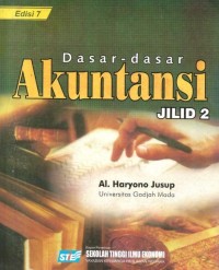 Image of Dasar-dasar Akuntansi Jilid 2 / Al. Haryono Jusup