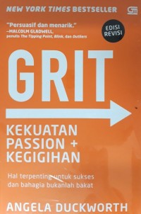 Image of Grit : Kekuatan Passion + Kegigihan / Angela Duckworth