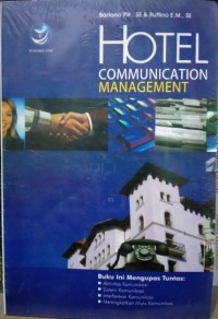 Image of Hotel Communication Management / Bartono