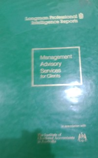 Image of Management Advisory Services For Clients / Geoffrey Meredith