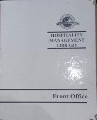 Image of Managing Front Office and Index / Charles E. Steadmon