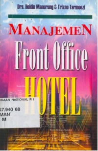 Image of Manajemen Front Office Hotel / Heldin Manurung