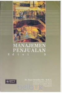 Image of Manajemen Penjualan Edisi 3 / Basu Swastha