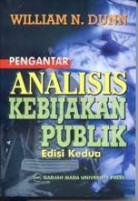 Image of Pengantar Analisis Kebijakan Publik / Samodra Wibawa