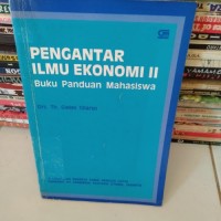 Image of Pengantar Ilmu Ekonomi II Buku Panduan Mahasiswa