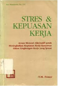 Image of Stres & kepuasan kerja