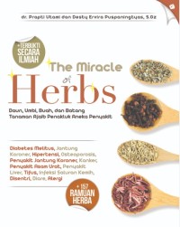 Image of The Miracle Of Herbs / Prapti Utami , Desty Ervira Puspaningtyas